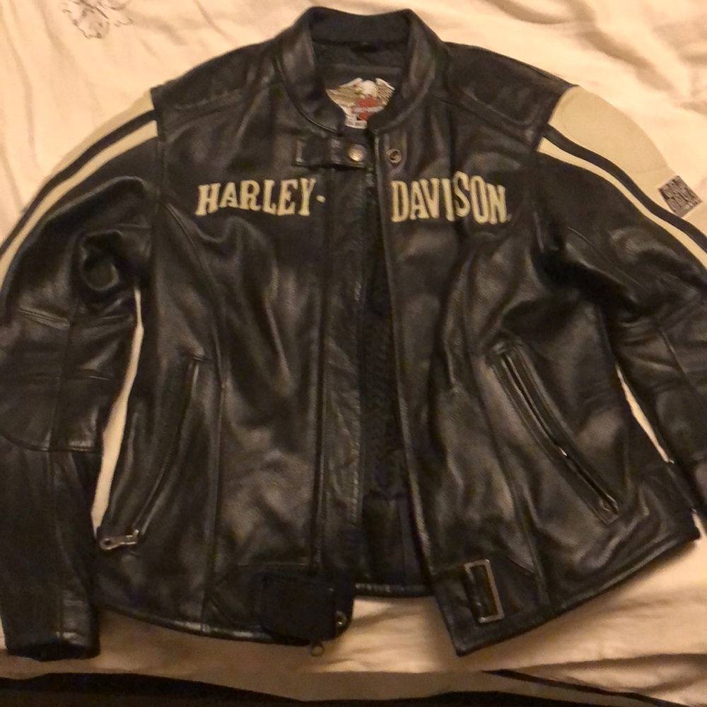 Harley Davidson Leather Motorcycle Jacket